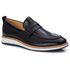 Sapato Masculino Loafer Roma Esporte Fino em Couro Legitimo Preto