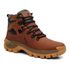 Bota Coturno Couro Legítimo California Masculina Adventure Trilha Com C.A 