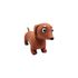 DOG ESTICA DIVERTIDO - SALSICHA marrom - fidget toys