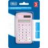 CALCULADORA DE BOLSO TILIBRA TC21 COR ROSA