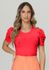 BLUSA MANGA PRINCESA CANELADA