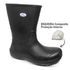 Bota Cano Longo Antiderrapante Preto BB86 Com Biqueira Soft Works Bota De Segurança Epi