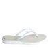 Chinelo de Dedo Branco Flop Palmilha Cobra