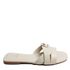 Sandália Rasteira Off White Chrys Couro