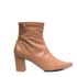 Bota Feminina Mel Couro Beatriz Cano Curto