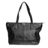 Bolsa Shopping Preta Couro Grande