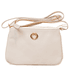 Bolsa Tiracolo Off White Couro