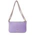 Bolsa Tiracolo Lilás Candy em Couro Spikes Pequena