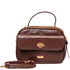 Bolsa Tiracolo Marrom Couro Mikaele