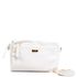 Bolsa Tiracolo Off White Couro 