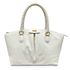 Bolsa Shopping Off White Couro Grande