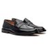 Mocassim Masculino Alfe Semi Acabado Preto Samello