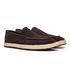 Casual Masculino Marino Camurça Café Samello