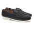 Soft Deckshoes Masculino Santorim Preto Samello