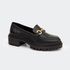 Mocassim Gravata Preto Santa Moça