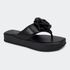 Sandália Flatform Jade Preta Santa Moça