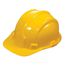 Capacete De Segurança Amarelo Modelo Plt Plastcor 