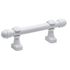 Varão de Cortina Branco 2m com Suporte