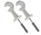 Suporte Varão Cortina 19mm Branco com 2 peças