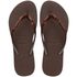 Chinelo Havaianas Slim Glitter II-Café