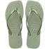Chinelo Havaianas Slim Square - Smoke Green