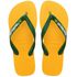 Chinelo Havaianas Top Brasil Logo -Amarelo Pop