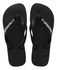 Chinelo Havaianas Brasil Logo-Preto