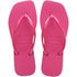 Chinelo Havaianas Slim Square - Rosa Flux