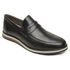 Sapato Casual Masculino Sintético Preto BR2 1733