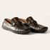 Sapato Casual Drive Com Bridão Preto 