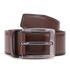 Cinto Social Com Costura Lateral Chocolate 