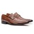 Sapato Masculino Loafer Social com Fivela Estilo Italiano em Couro