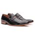 Sapato Loafer Social Masculino em Couro Estilo Italiano Com Gravata 