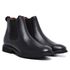 Bota Chelsea Couro Preto Adam