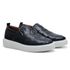 Slip On Couro Tressê Preto Cloud