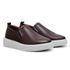 Slip On Couro Café Cloud