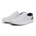 Sapatênis Slip on BS Couro Ecológico Cinza Palmilha de Gel 