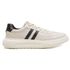 Tênis Masculino Casual Leve Off White com Detalhes Preto