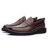 Sapato Loafer Louis em Couro Café