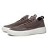 Tênis Knit Martim com Couro Concreto
