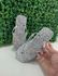 Chinelo hav glitter prata 