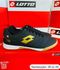 CHUTEIRA FUTSAL LOTTO PRETO/OURO