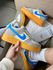 Tenis NK Camurça/Cinza/Bege/Azul