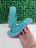 Chinelo HAV Verde com detalhe Rosa