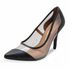 Scarpin Casual Feminino Salto Alto Vizzano 1841145 Preto 1700