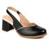 Sapato Boneca RetrÔ - Preto e Off White - ALÉM
