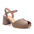 Peep Toe RetrÔ - Fendi e Petróleo - TRAÇOS