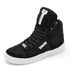 Tenis Botinhas Sneakers Cano Alto Top Fitness Preto/Branco