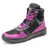 Tenis Feminino Botinha De Treino Lirom Fitness Em Couro Cano Alto