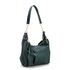 Bolsa Feminina Lirom Em Couro Legitimo Social Festa Luxo verde